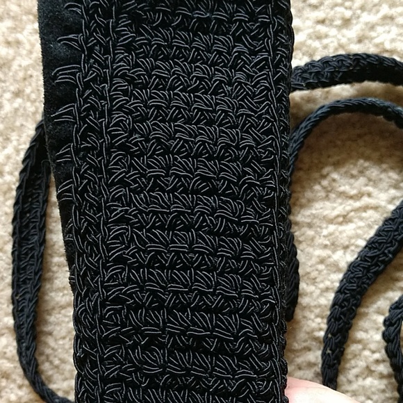 Small leather crossover bag - Picture 5 of 5